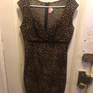 Pinup Couture Leopard Erin Dress